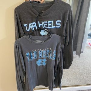 Tar Heels Long Sleeve Tshirts